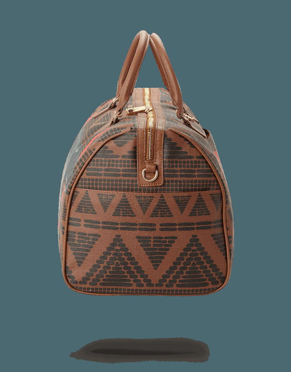 LEOPARDS IN PARIS DUFFLE