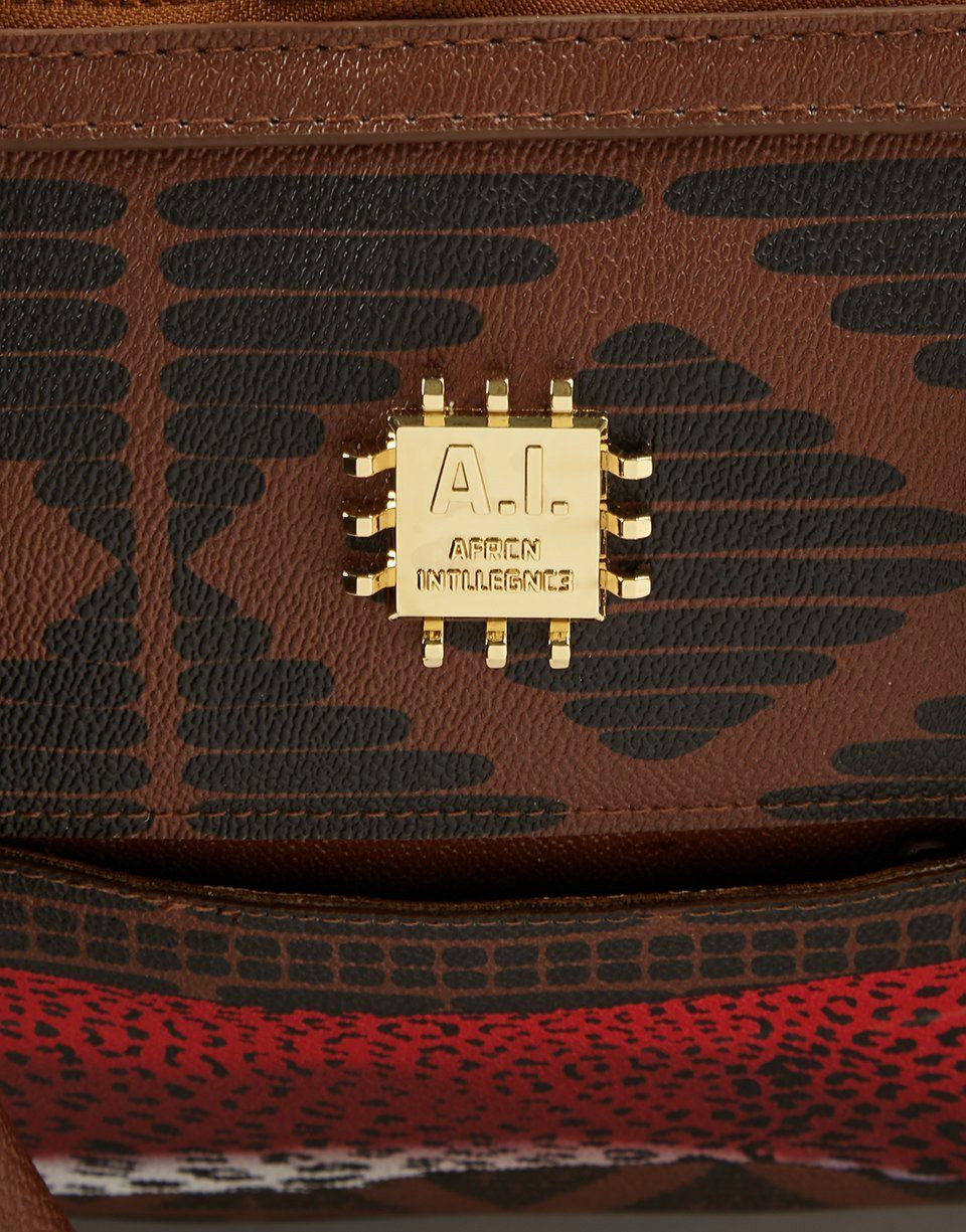 LEOPARDS IN PARIS DUFFLE