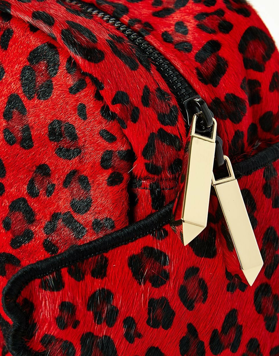 RED LEOPARD ANGEL (PONY HAIR)