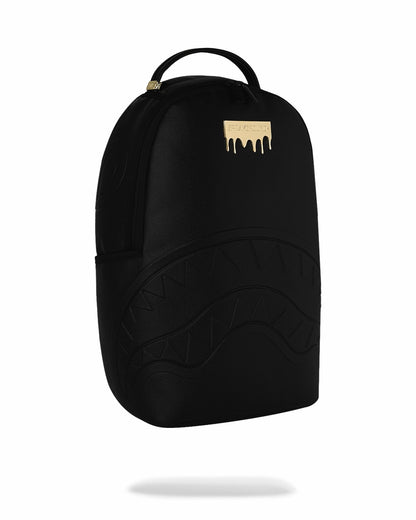 GOLD BRICK DRIP BLACK BACKPACK