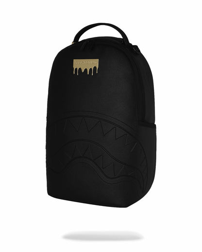 GOLD BRICK DRIP BLACK BACKPACK