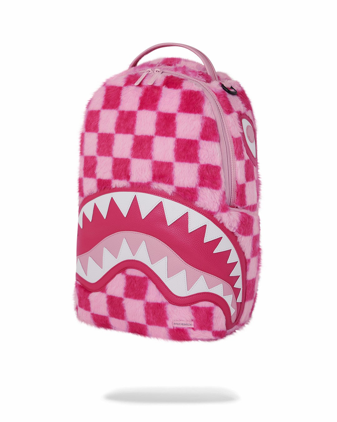 FURZILLA SHARK (PINK CHECK) BACKPACK