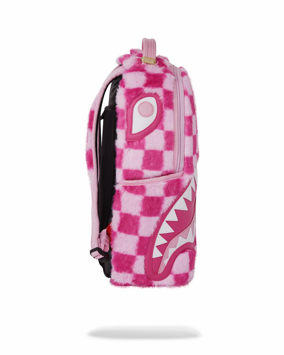 FURZILLA SHARK (PINK CHECK) BACKPACK