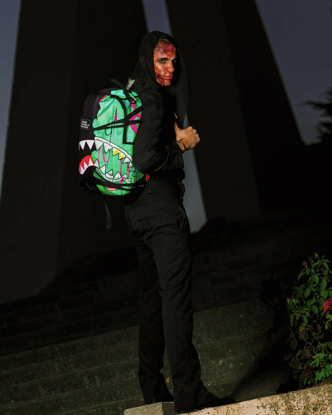 ZOMBIE OOZE SHARK CENTRAL BACKPACK