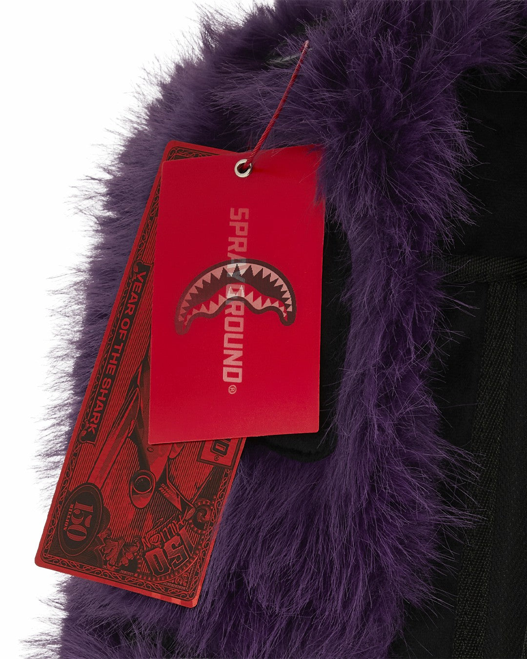 FURZILLA SHARK (PURP) BACKPACK