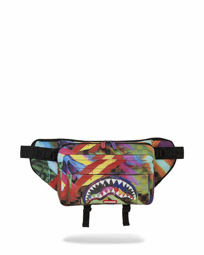 SHARKS IN PARIS CITY STREAKS CARGO CROSSBODY