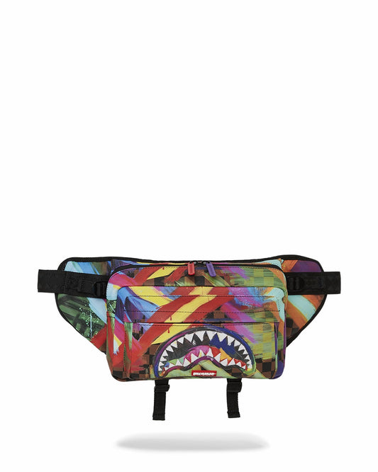 SHARKS IN PARIS CITY STREAKS CARGO CROSSBODY