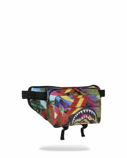 SHARKS IN PARIS CITY STREAKS CARGO CROSSBODY
