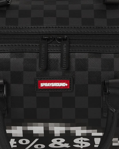 WHAT THE BEEP' SHARK MINI DUFFLE