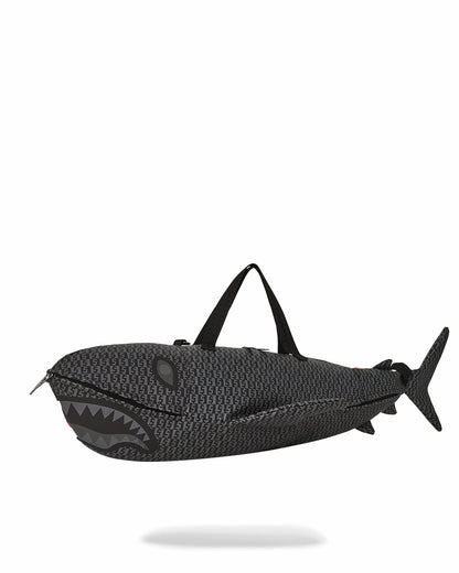 SHARKFINITY STEALTH PILOT SHARK SHAPE DUFFLE