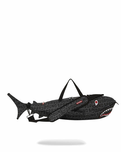 SHARKFINITY STEALTH PILOT SHARK SHAPE DUFFLE