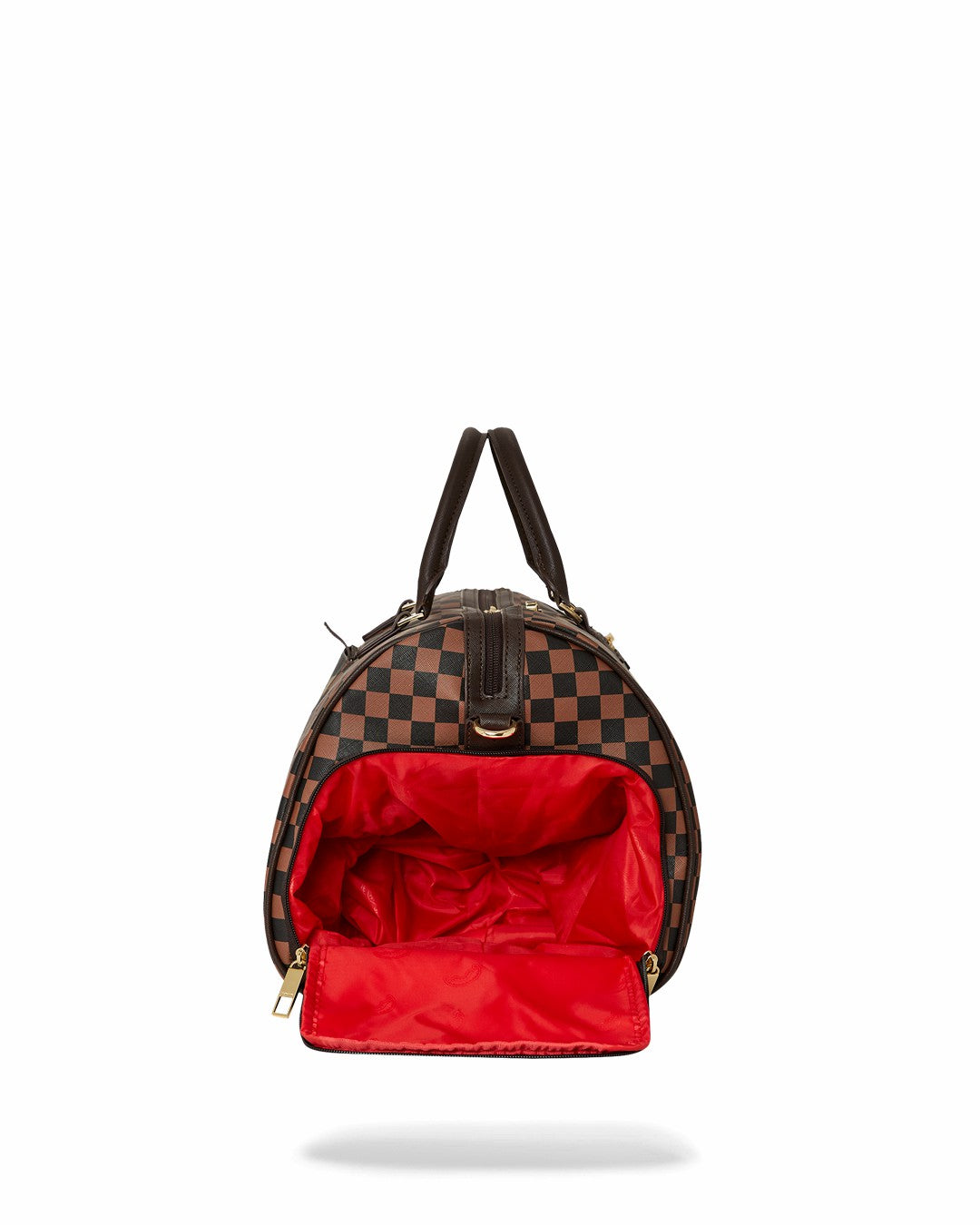 EXTERIOR GOLD ZIP POCKET SHARKS IN PARIS DUFFLE