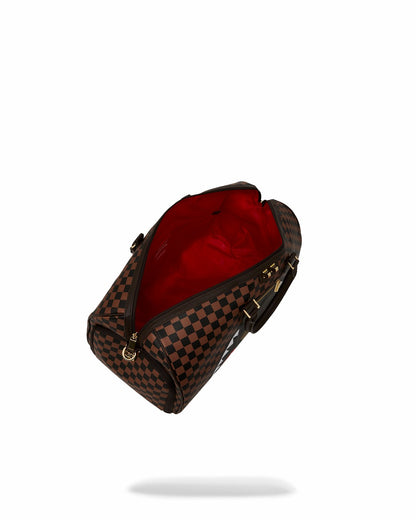 EXTERIOR GOLD ZIP POCKET SHARKS IN PARIS DUFFLE