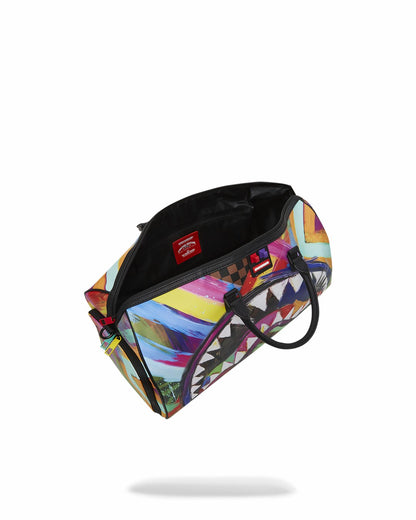 SHARKS IN PARIS CITY STREAKS DUFFLE
