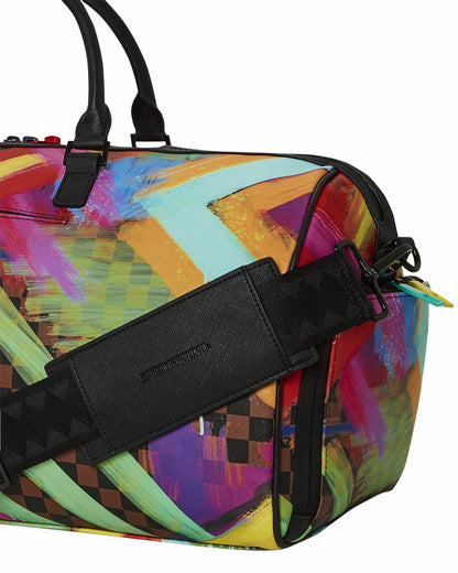 SHARKS IN PARIS CITY STREAKS DUFFLE