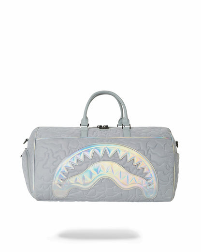 MIRASHAKU IRIDESCENT QUILT DUFFLE