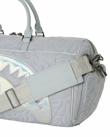 MIRASHAKU IRIDESCENT QUILT DUFFLE