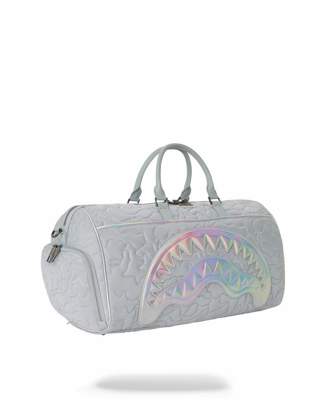MIRASHAKU IRIDESCENT QUILT DUFFLE