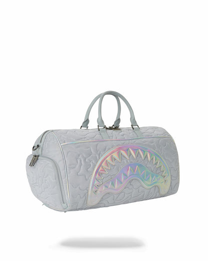 MIRASHAKU IRIDESCENT QUILT DUFFLE
