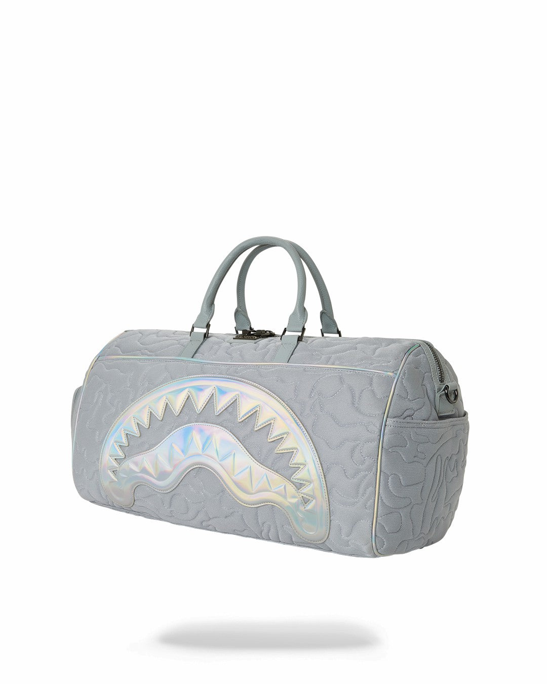 MIRASHAKU IRIDESCENT QUILT DUFFLE