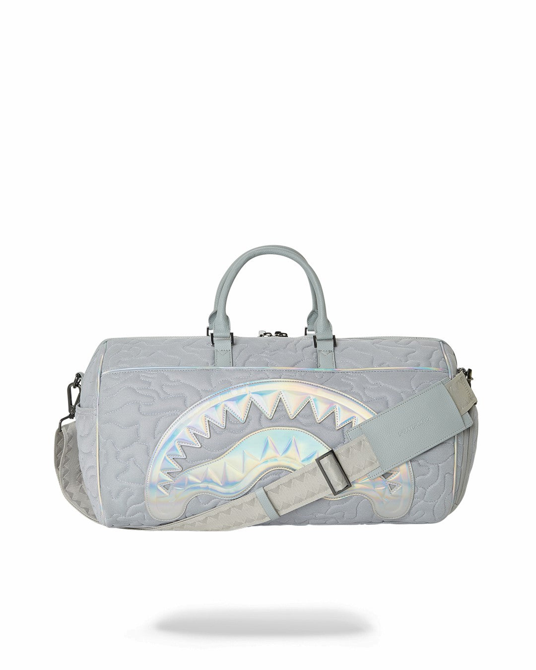 MIRASHAKU IRIDESCENT QUILT DUFFLE