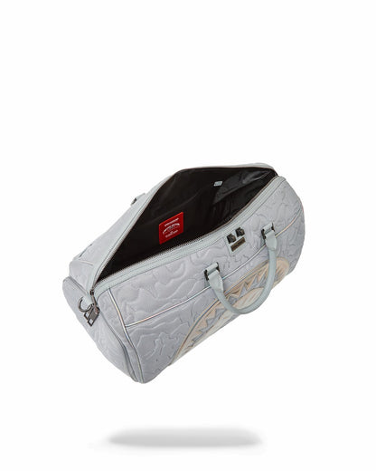 MIRASHAKU IRIDESCENT QUILT DUFFLE