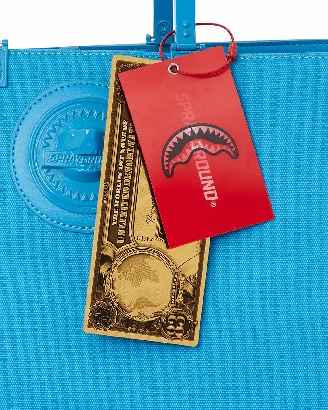 HEAVY METAL SHARK BLUE TORTUGA TOTE