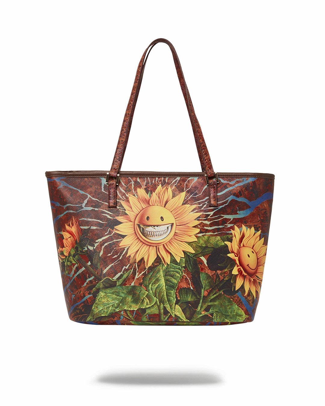 SUNFLOWER GRIN RON ENGLISH COLLAB TOTE