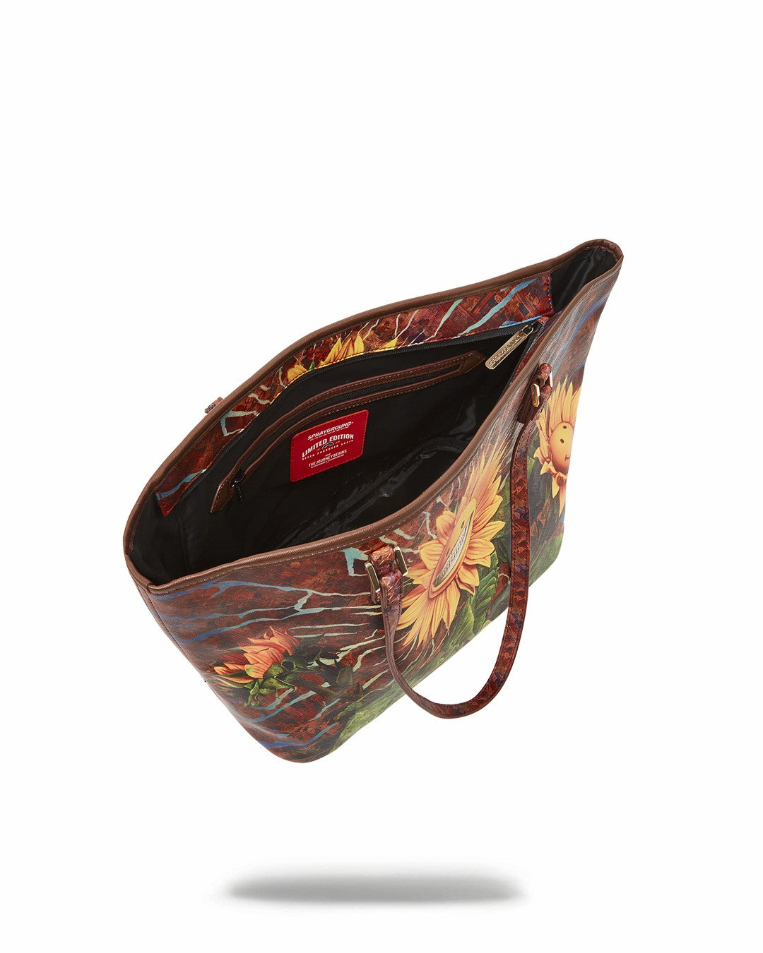 SUNFLOWER GRIN RON ENGLISH COLLAB TOTE