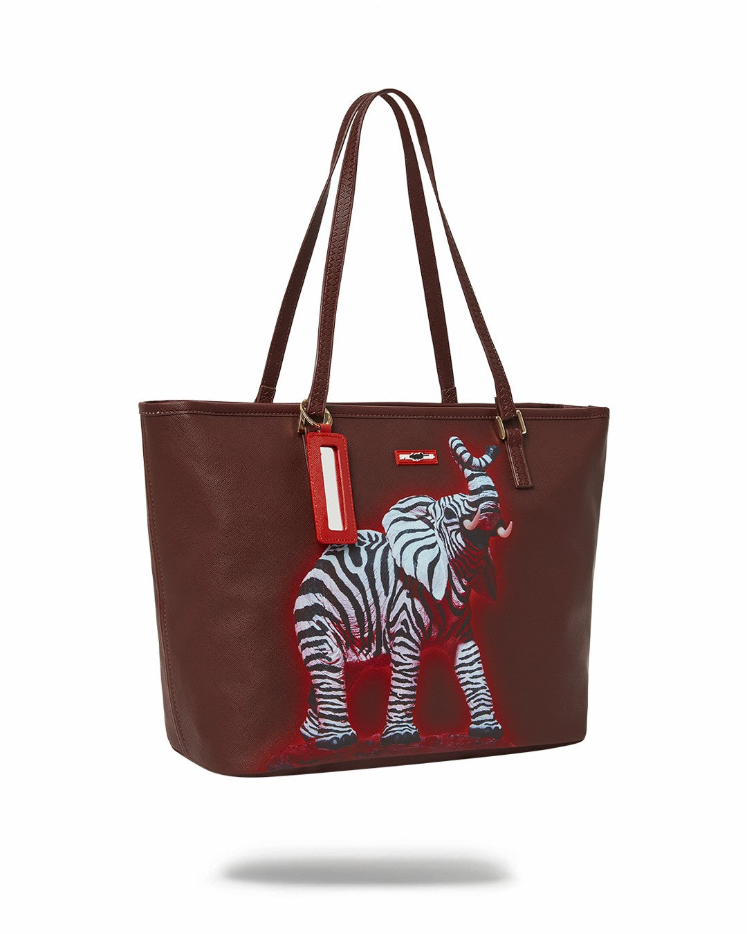 ZEBRA ELEPHANT RON ENGLISH COLLAB TOTE