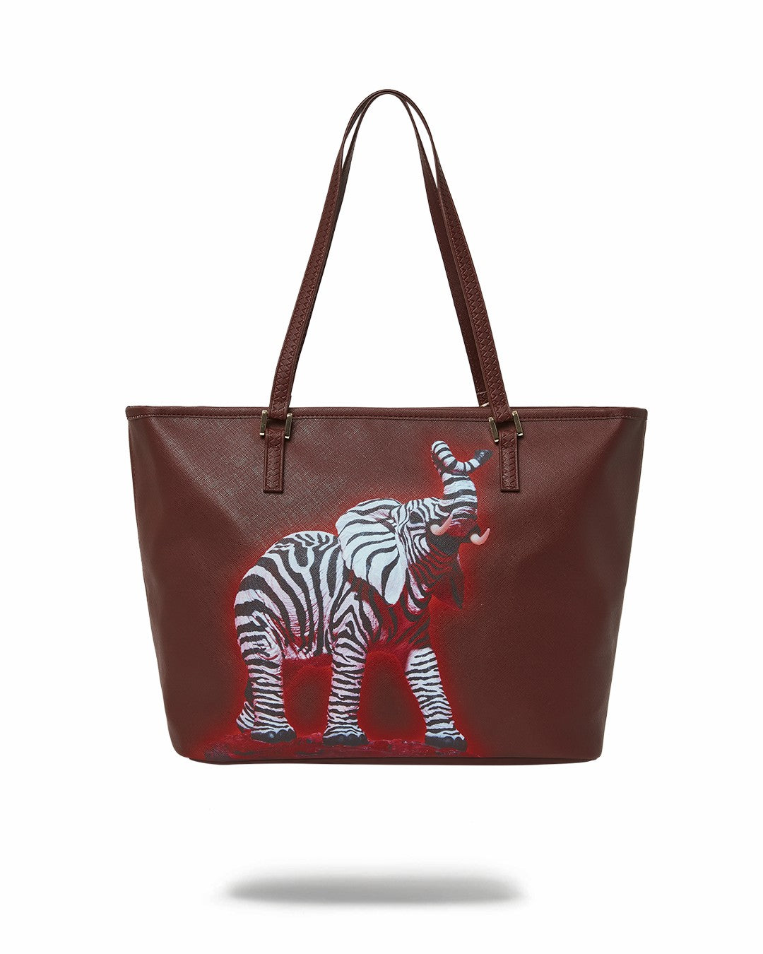 ZEBRA ELEPHANT RON ENGLISH COLLAB TOTE