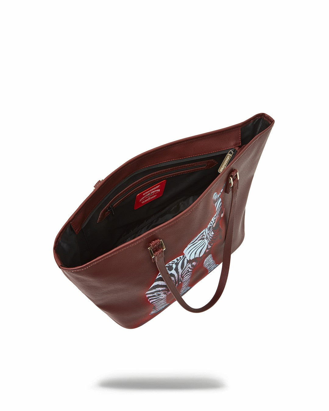 ZEBRA ELEPHANT RON ENGLISH COLLAB TOTE