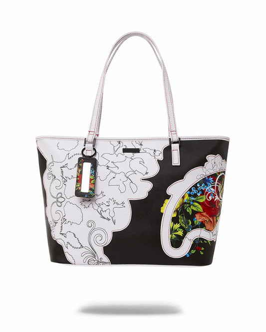 THE FLORAL CUT TOTE