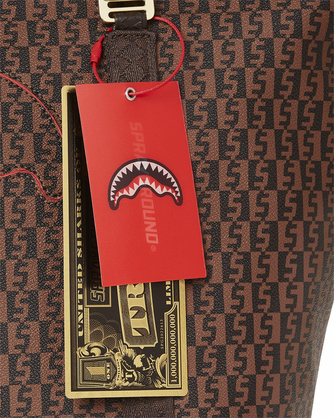 CASHIN CHECKS TOTE