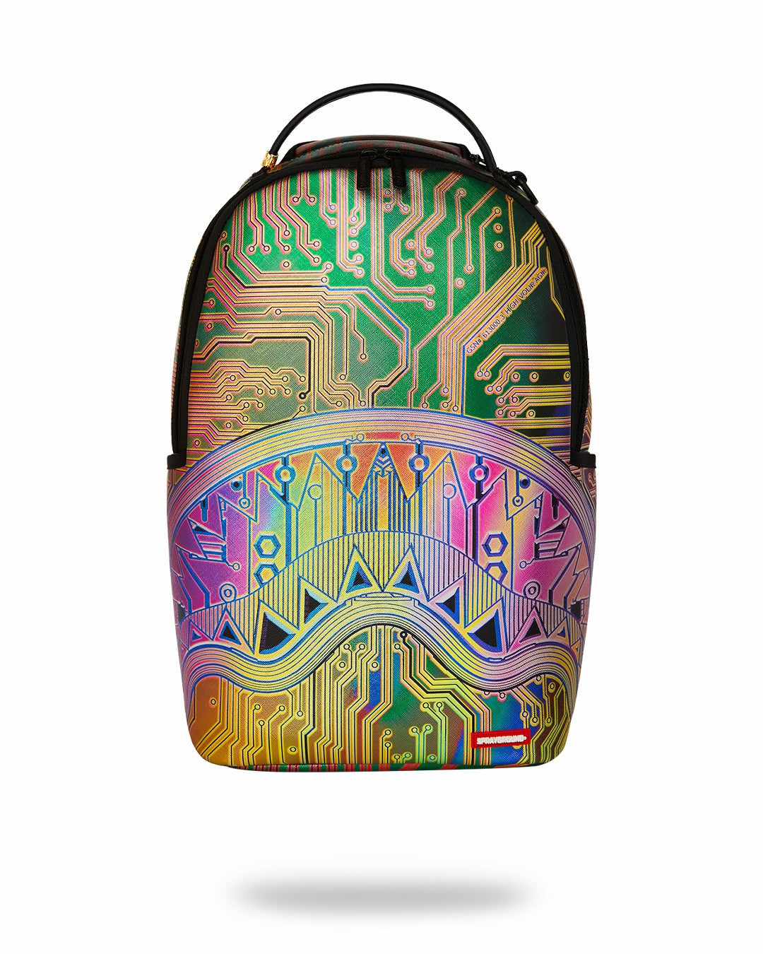 CIRCUIT BOARD MAGNETIC GRID BACKPACK