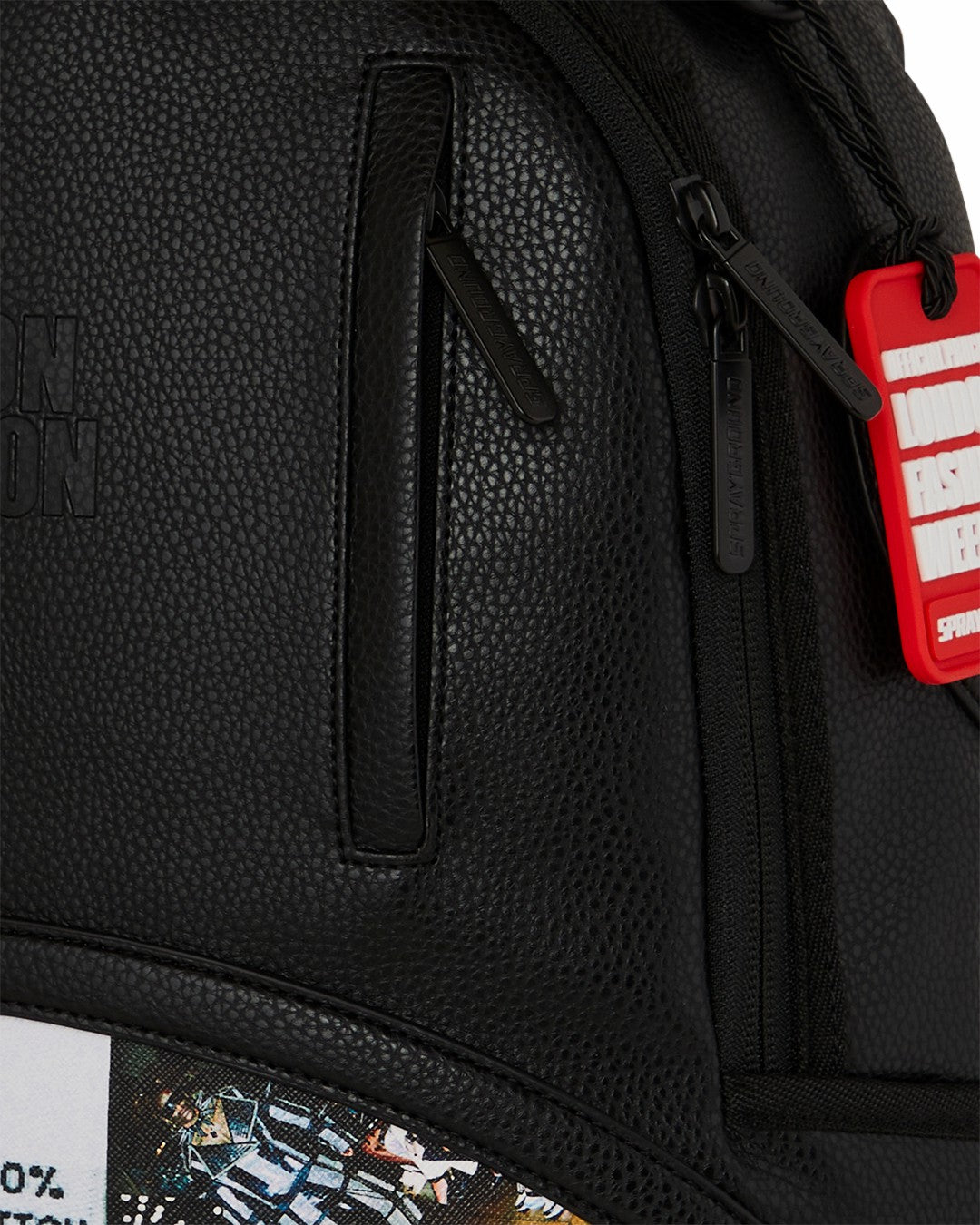LONDON FASHION WEEK MOODBOARD MONTAGE BACKPACK