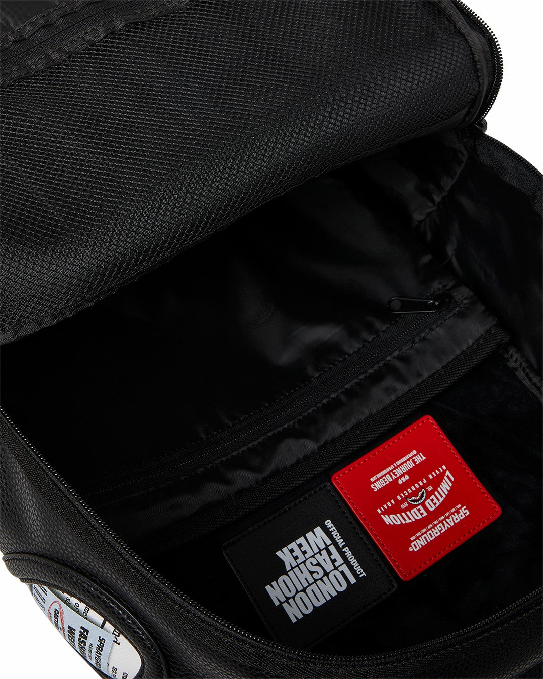 LONDON FASHION WEEK MOODBOARD MONTAGE BACKPACK