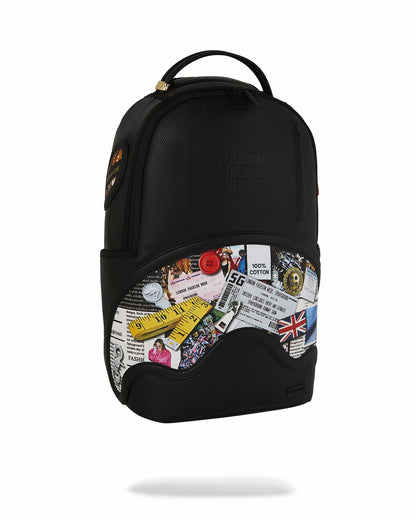 LONDON FASHION WEEK MOODBOARD MONTAGE BACKPACK