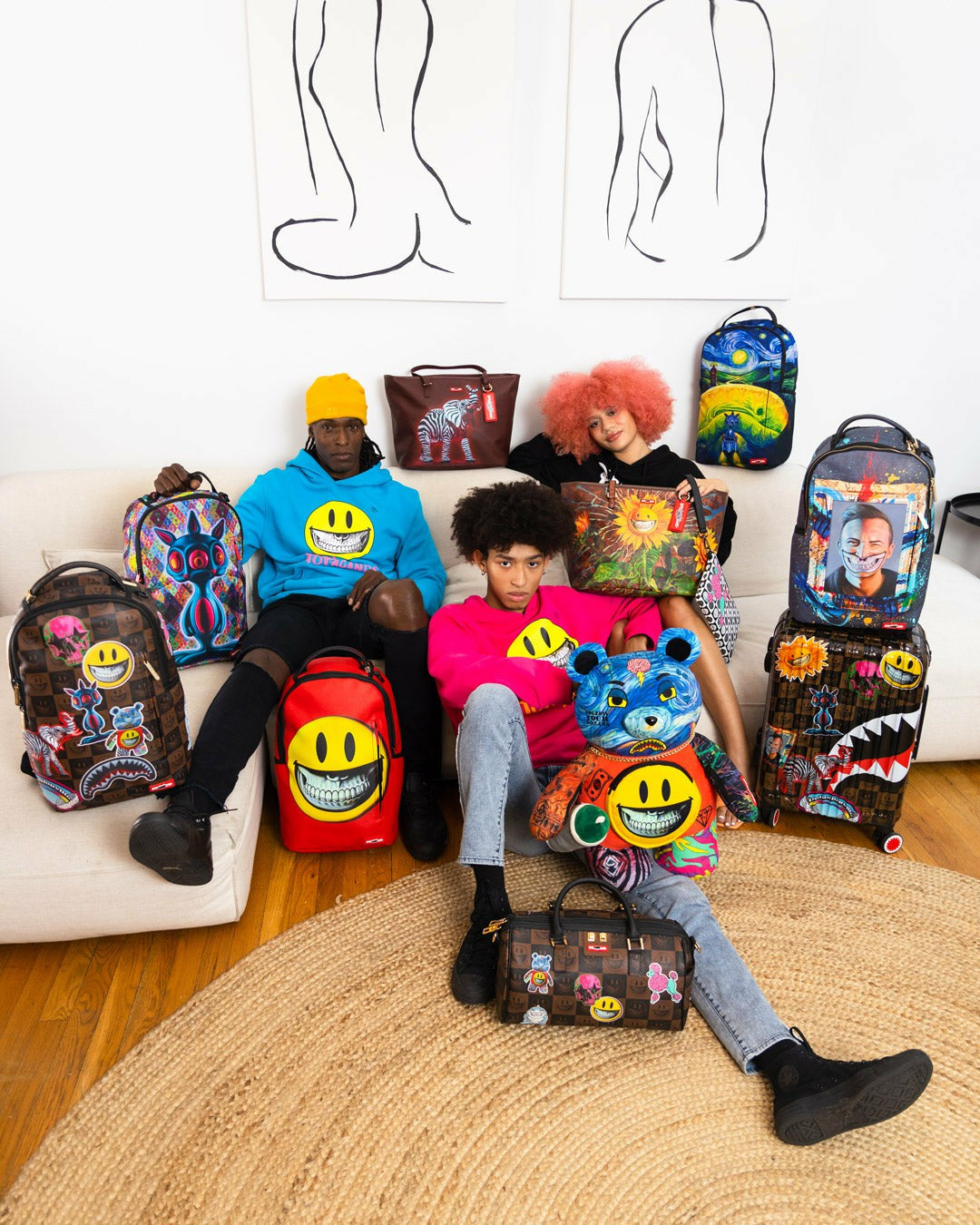 GLOBAL MOGUL POPAGANDA RON ENGLISH EDITION MINI DUFFLE