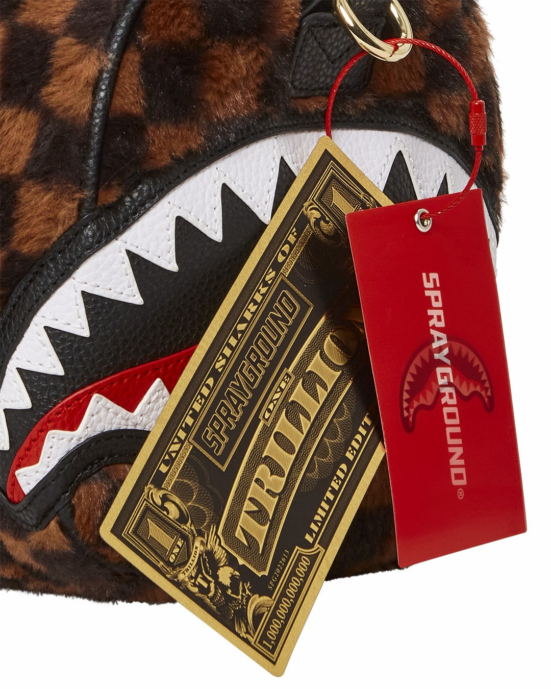 FURRR SHARKS IN PARIS MINI DUFFLE