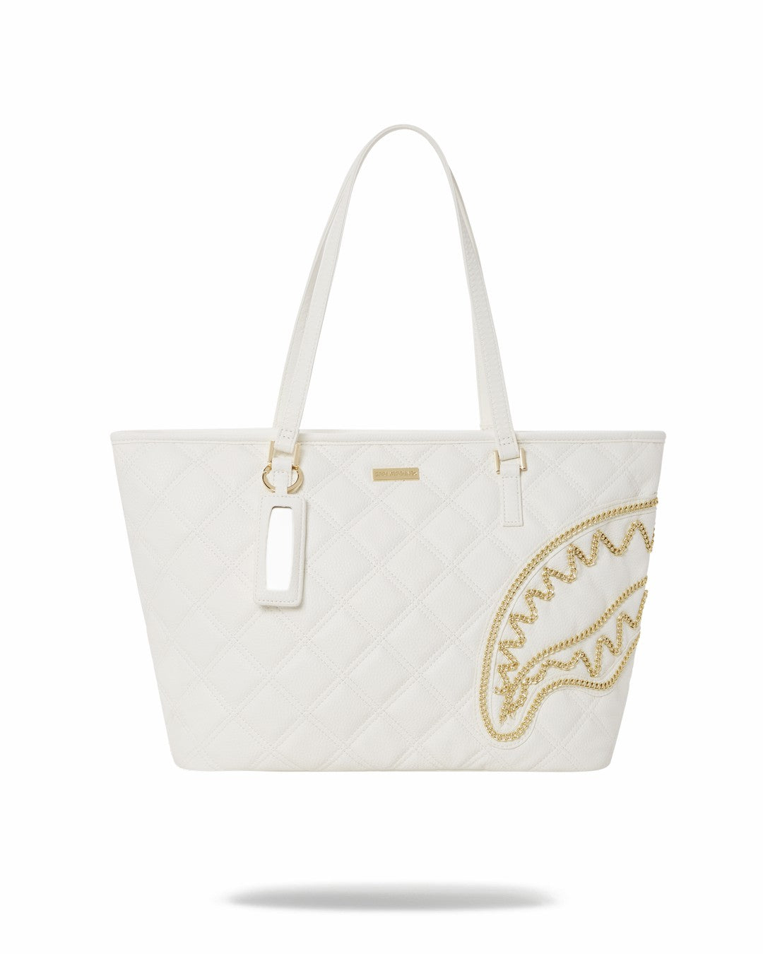 RIVIERA LE BLANC GOLD CHAIN SHARK TOTE