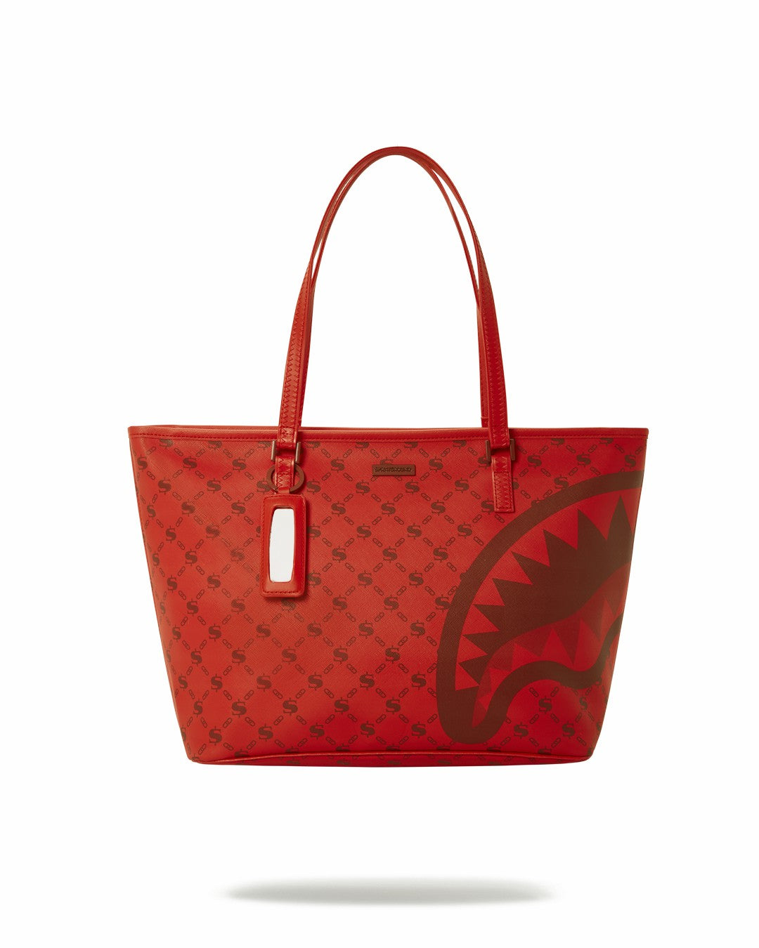 MONEY PATTERN BRICK TOTE