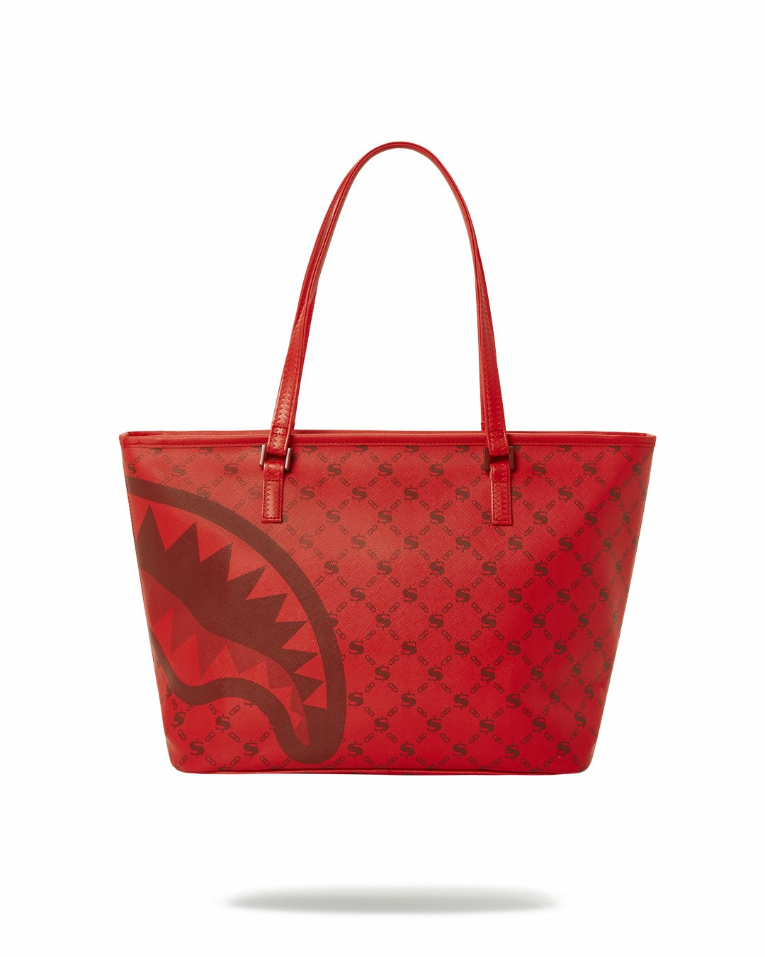 MONEY PATTERN BRICK TOTE