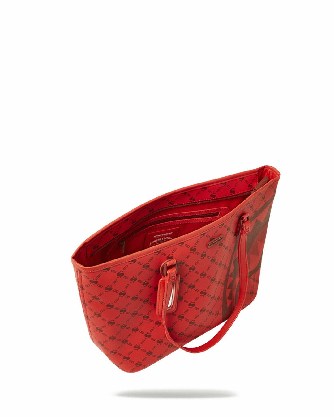 MONEY PATTERN BRICK TOTE