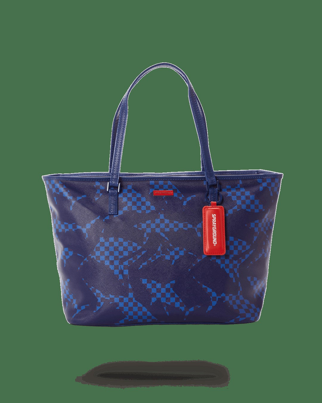 SHARK CHECK (BLUE) TOTE