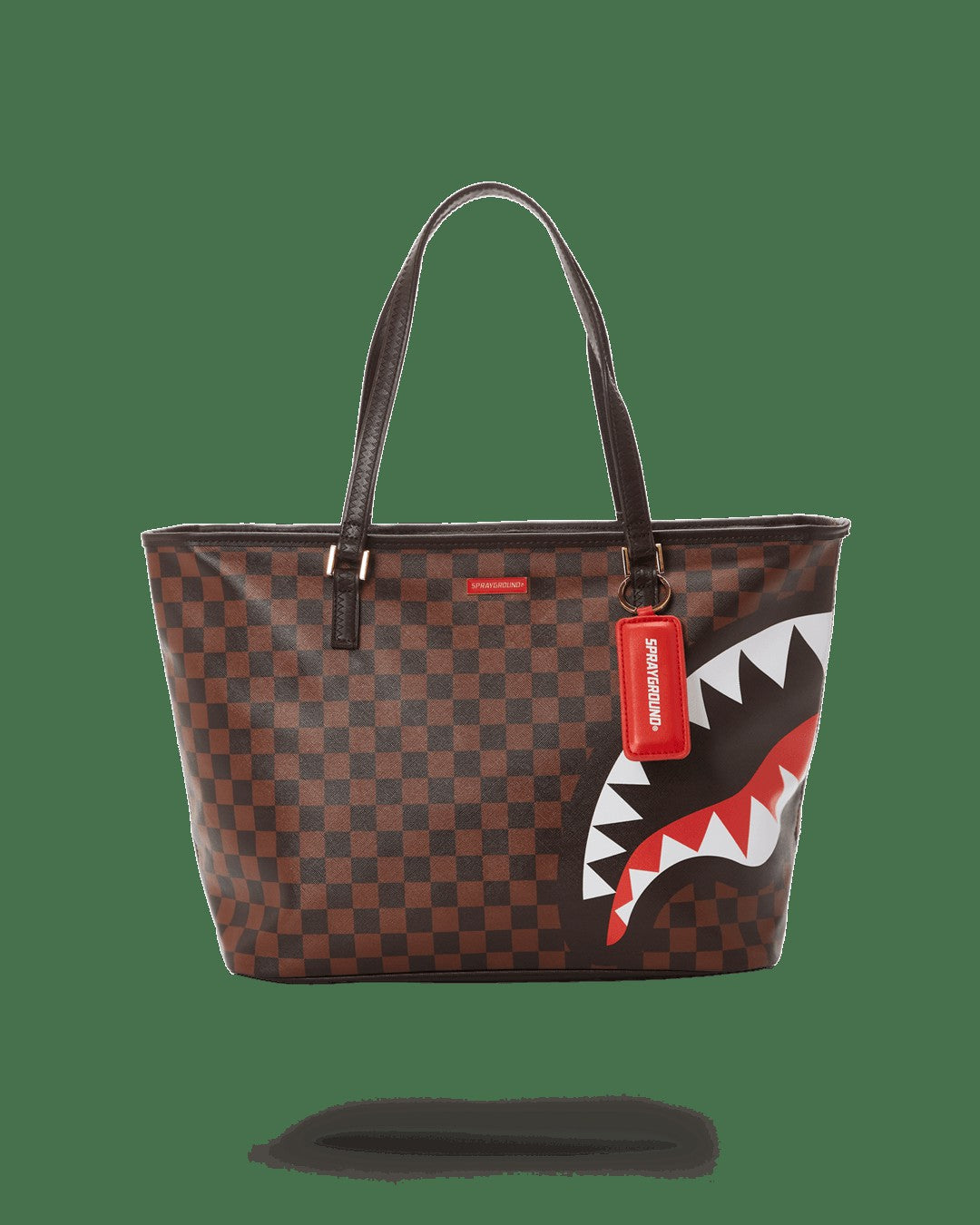 CHECKS IN CAMOFLAUGE TOTE