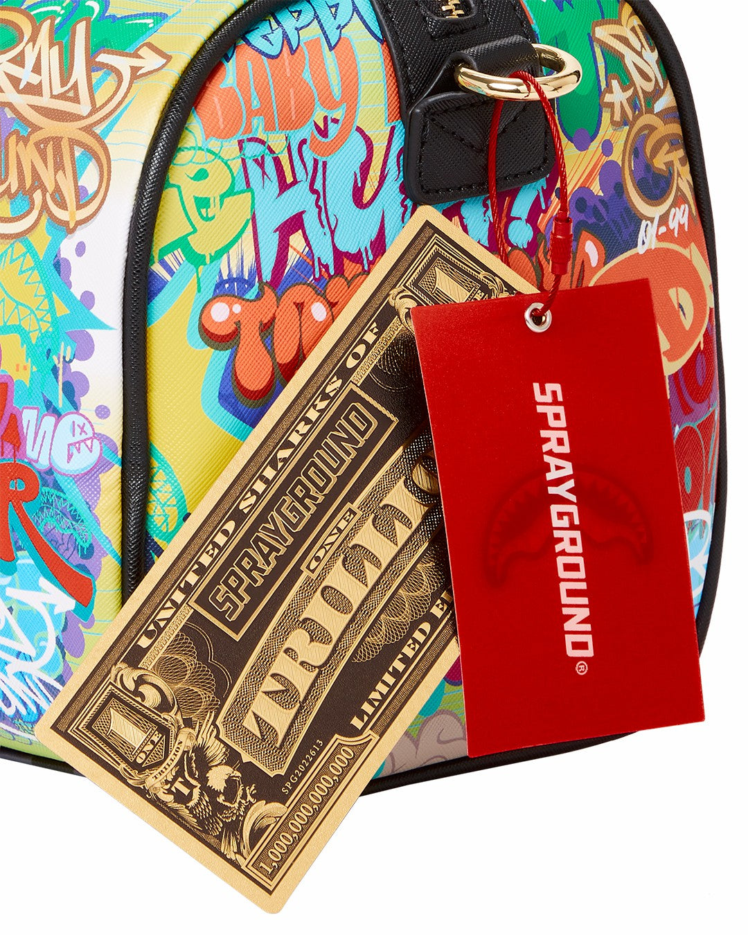 ASTROMANE SHARKS IN SPACE MINI DUFFLE