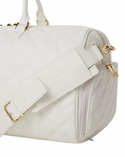 RIVIERA LE BLANC GOLD CHAIN SHARK DUFFLE