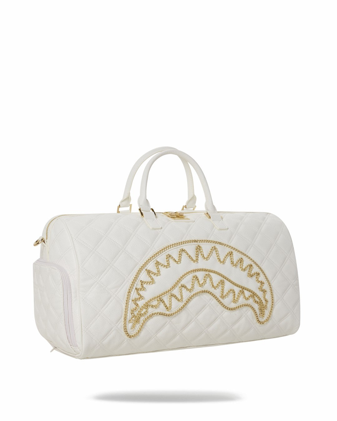 RIVIERA LE BLANC GOLD CHAIN SHARK DUFFLE