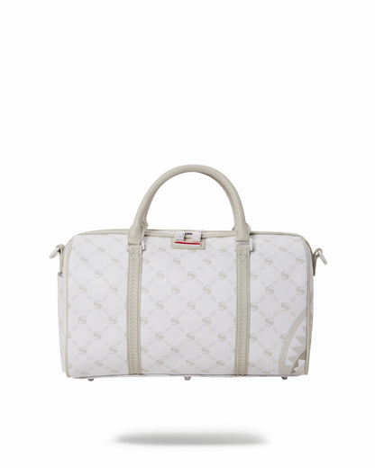 MONEY PATTERN POWDER MINI DUFFLE